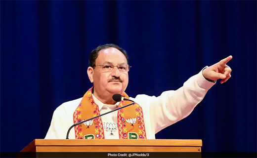 J P NADDA at Shivamogga